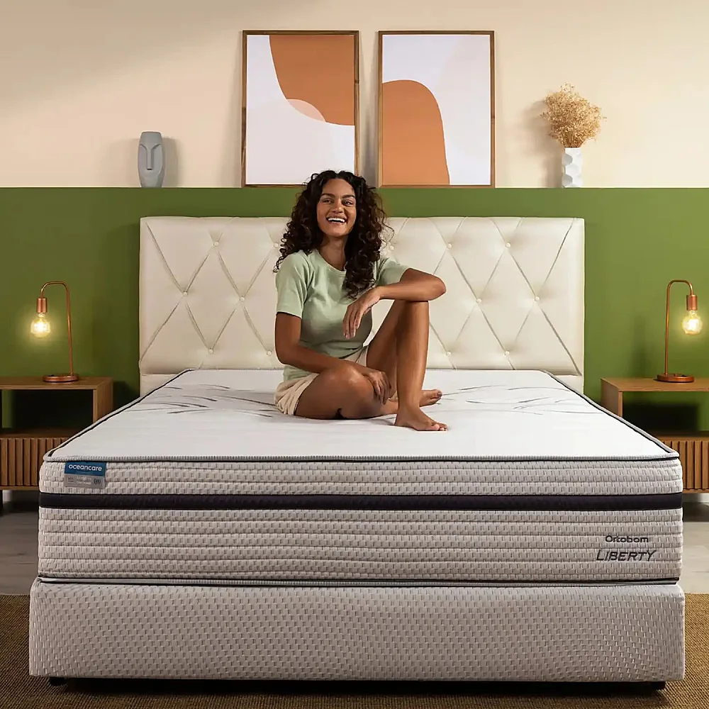 Liberty Ortobom em ambiente de quarto
